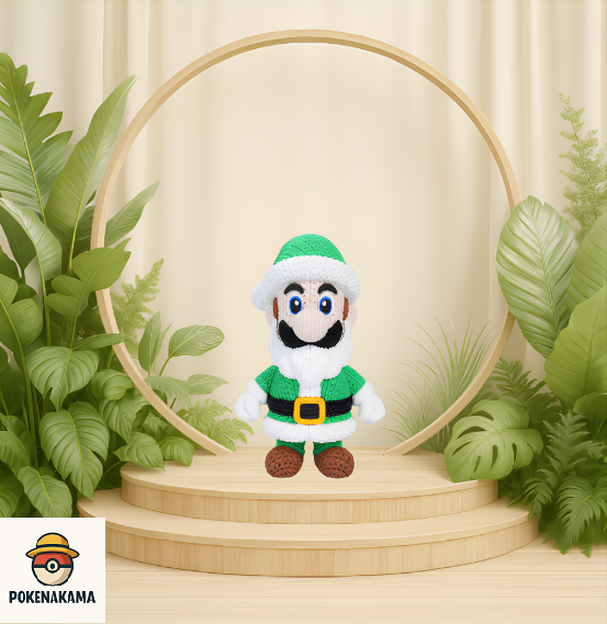 FIGURA LUIGI NAVIDAD - MARIO BROS
