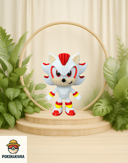 FIGURA SHADOW BLANCO - SONIC
