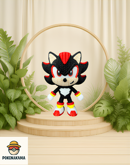 FIGURA SHADOW NEGRO - SONIC