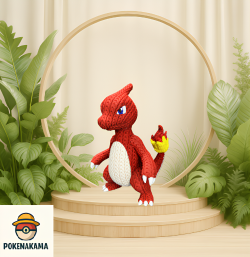 FIGURA CHARMELEON - POKEMON KNITTED