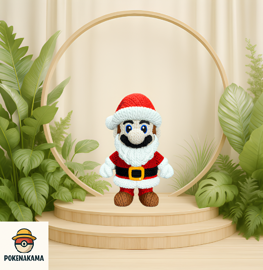 FIGURA MARIO NAVIDEÑO - MARIO BROS