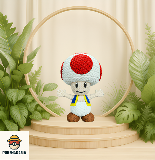 FIGURA TOAD - MARIO BROS