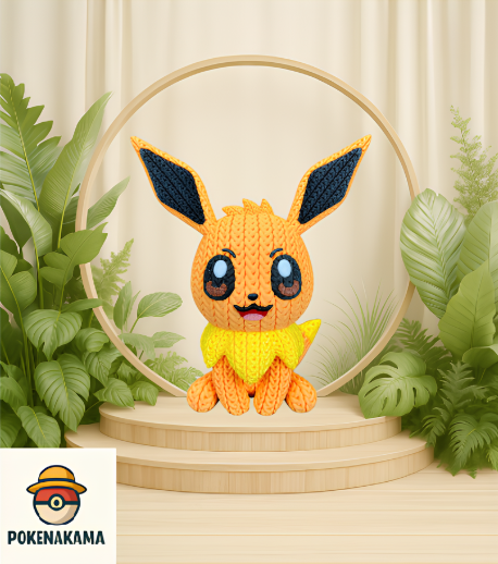 FIGURA EEVEE -  POKEMON KNITTED